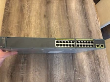 Cisco Catalyst 2960 Series PoE-8 WS-C2960-24LT-L 24-Port Ethernet Switch