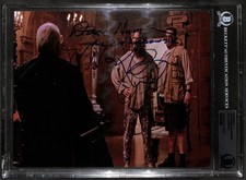 Jeff Bridges Signed The Big Lebowski 8x10 Photo Beckett Slab