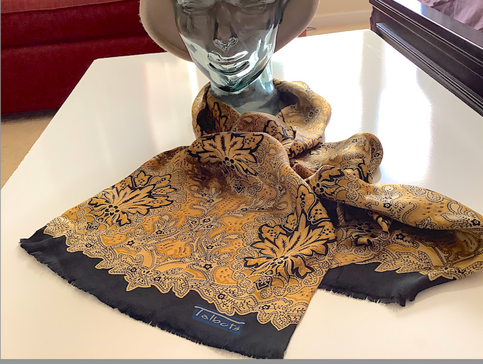 Talbots multi-colored rectangle paisley pattern s… - image 9