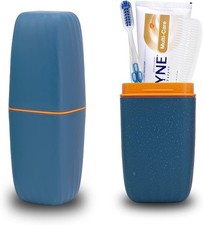 Toothbrush Cup Toothbrush Holder with Cover Travel Boothbrush Holder Portable...