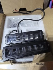 AUXBEAM 2x 5 inch LED Work Light Bar Fog Lamps Offroad Driving Truck SUV ATV 4WD