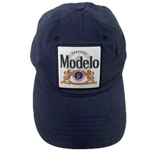 Modelo Especial Beer Hat Navy Adjustable Strapback Cap One Size