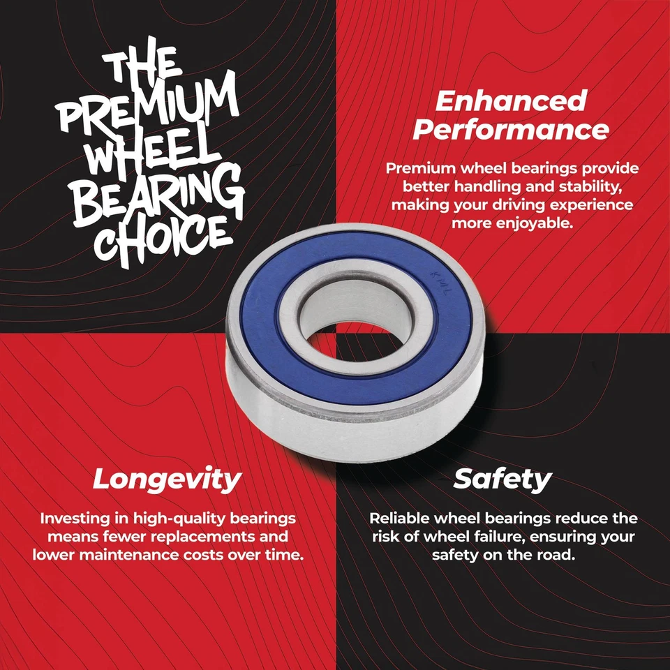 All Balls Wheel Bearing Kit Front For Honda CB300F 15-16 CBR250R 11-13 - Imagem 4 de 4