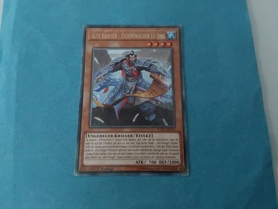 Yo-Gi-Oh - Alte Krieger - Exzentrischer Lu Jing - Rare - IGAS-DE010 - 1.Auflage