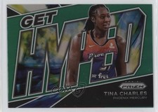 2022 Panini Prizm WNBA Get Hyped Green Prizm Tina Charles #3 1n5