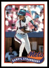 1989 Topps Darryl Strawberry #300
