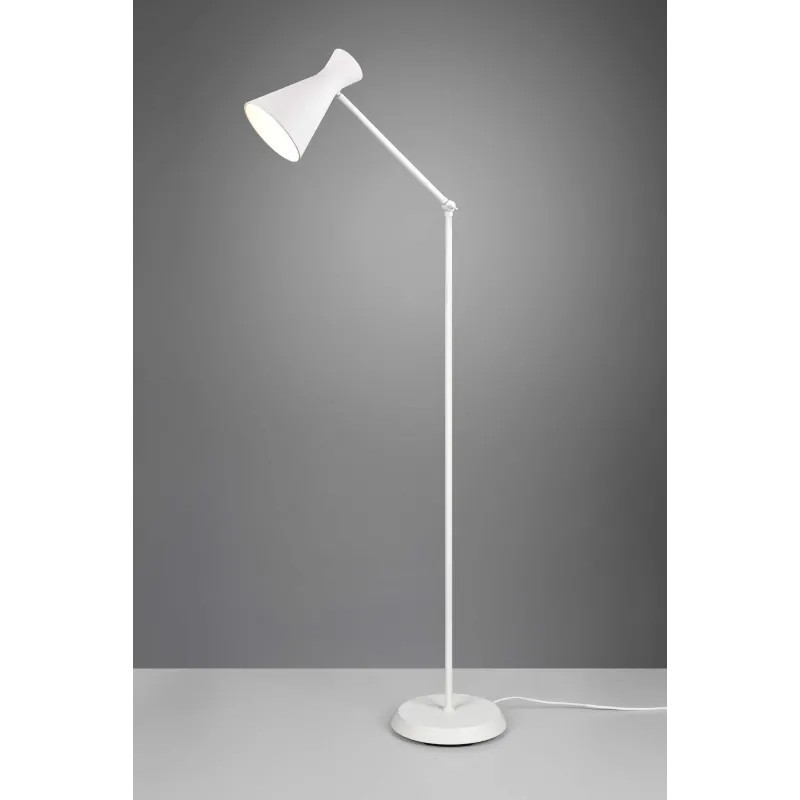 Lampada da Terra Bianca Moderna TR656 - Piantana 1 Luce Design Elegante