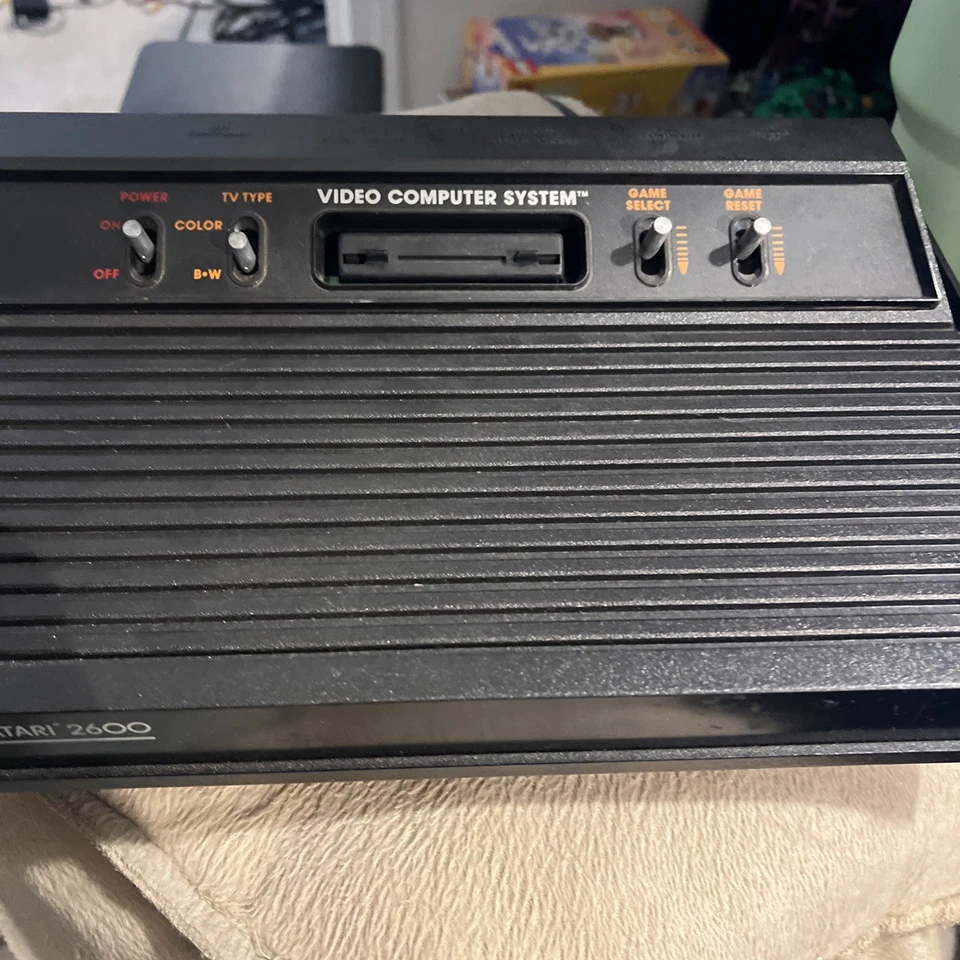 Atari 2600 Darth Vader Black Game Console with Games and Accesories - Image 2 of 4