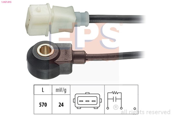 Eps Klopfsensor 1.957.015 FüR Passat Golf Ford 7M9 3A2 1H1 53I 7M6 Sharan Vw 35I-image