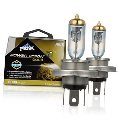 Power Vision Gold Automotive Headlights 9003/H4/HB2 60/55W - High Performance