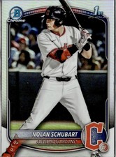 2025 Bowman Draft Chrome Refractor #BDC-192 Nolan Schubart 1st Bowman