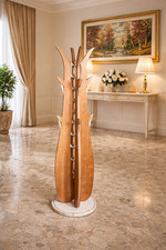 Appendiabiti Attaccapanni da terra moderno legno LA WOMAN - Floor Coat Hanger