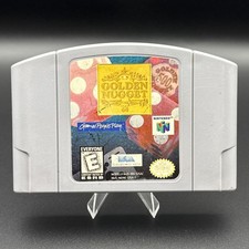 Golden Nugget 64 (Nintendo 64, 1998) N64 Authentic Game - Cleaned & Tested