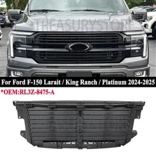 For Ford F150 2024-2025 Front Upper Active Air Shutter Grill丨RL3Z8475A W/O Motor