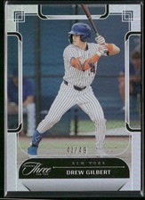 2024 Panini Three and Two #62 Drew Gilbert Holo Silver #/49