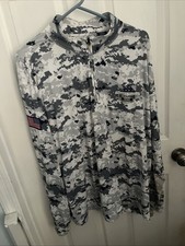 PULL CAMOUFLAGE BLANC PLIS D'HONNEUR COCA COLA ATLANTA 500 QUIK TRIP XXL