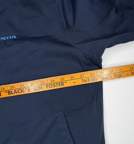 Vintage Honda Mechanic Work Parts Delivery Jacket Blue | XXL image 8