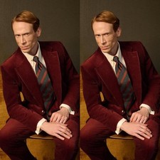 Corduroy Man Suit Wedding Groom Wear Slim Fit Party Suits 2 Pieces Prom Suits