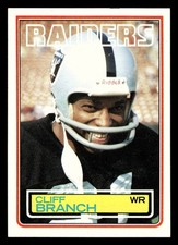 1983 Topps #297 Cliff Branch