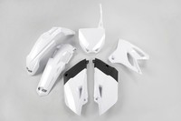 Verkleidungssatz UFO Weiß Yamaha YZ85