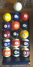 Vintage Belgium Made Billiards Pool Ball Set