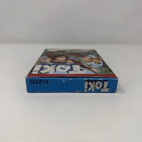 Nintendo NES Toki Manual Poster Styrofoam Box Complete Tested Authentic CIB Tait