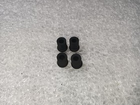 Sega Saturn **ENR-007** 4-RUBBER BLACK BUMPER INSERTS ONLY-SEE ALL