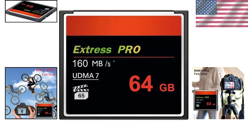 64GB CF Memory Card for Canon EOS - Image 2 of 4