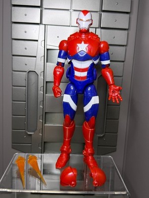 Marvel Legends Cabal 3-Pack 6'' Iron Patriot shoulder pad armors off LOOSE FODDER