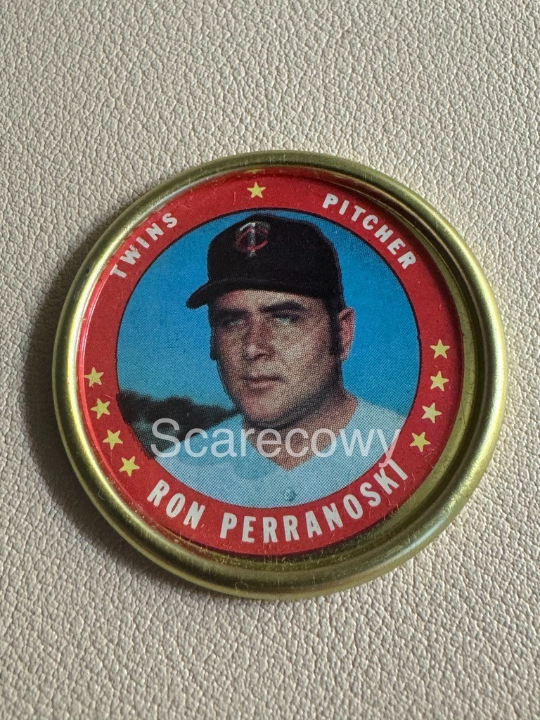 1971 Ron Perranoski (Twins) Topps Baseball Coin #104