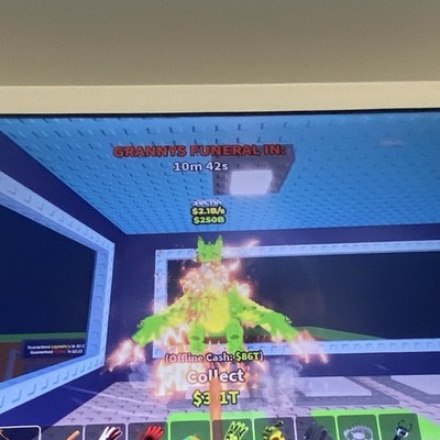 Dragon Cannelloni Granny's Funeral Event Screenshot $2.1B/s $250B