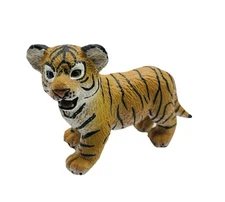 Baby Bengal Tiger Cub 1.75" PVC Figure (Safari Ltd, 2006) Animal Toy Figurine