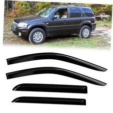 Window Rain Guards Compatible with 2001-2012 Escape Side Window Wind Deflectors