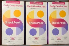 3X Myriad Sneak Peek Early Gender Test 99 Accurate Learn gender At 6 Weeks NEW