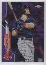 2020 Topps Chrome Purple Refractor 85/299 Andrew Benintendi #57 0ld6