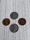 U.S. Coin Lot! Buffalo & Liberty V Nickel Indian Head Cent Wheat Penny. FREE S&H