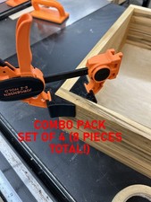 4pk (8pc) 90 degree clamp adapter for JORGENSEN E-Z Hold woodworking clamps