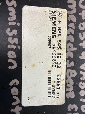 97-98 Mercedes W140 W210 S280 E320 Transmission Control Module 0205459232 OEM
