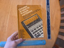 Calculator Analysis for Business and Finance - Texas Instruments - 1977 Trade Pa
