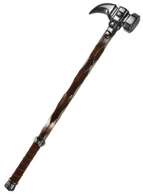 Rabenschnabel - Warhammer - Mächtiger Kriegshammer für Ritter und echte Krieger.