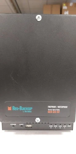 NAS Rex-Backup 218-6TB / capacité 2 x 3To waterprof et fireproof