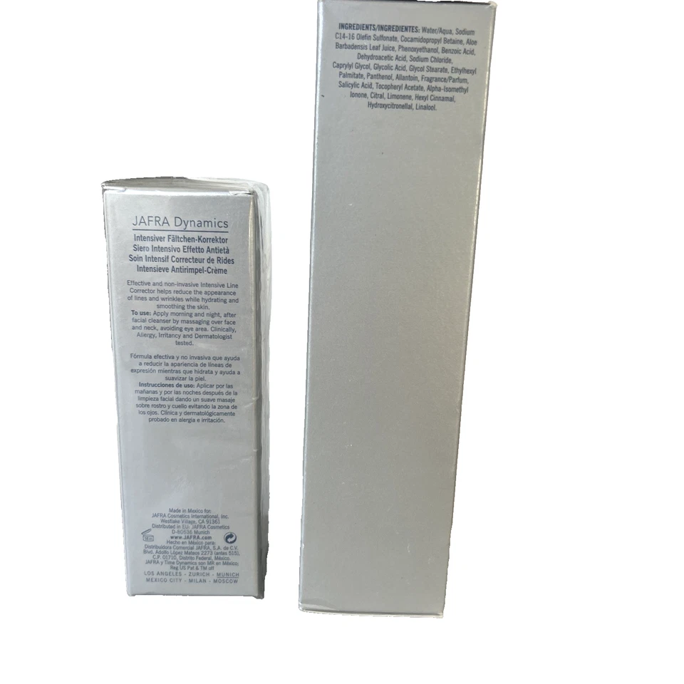 Jafra Time Dynamics Defy Time Reveal тонизирующее средство и интенсивный линейный корректор - Изображение 4 из 4
