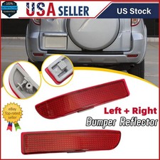 Pair Rear Bumper Reflector Light For Toyota RAV4 2006-2012 Tail Brake Stop 2PCS