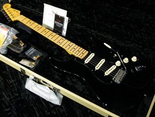 Fender Eric Johnson Stratocaster Maple Black USA 2021 Solid Chitarra elettrica MOD