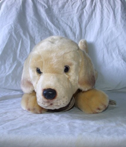Russ Yomiko Classics Yellow Labrador Dog Plush Stuffed Animal 15”