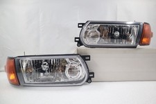 1991 92 93 1994 Clear Headlights Amber Corner Lamp Lights For Nissan B13 Sentra