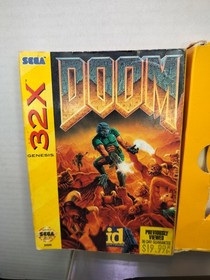 DOOM 1994 Sega 32X AS-IS UNTESTED 