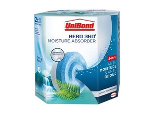 UniBond Aéroglisseur 360 Humidité Absorbeur Chute Fraischeur Recharge (Paquet 2) UNI360RW
