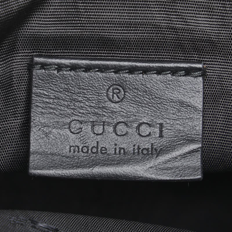 Gucci Sherry Ophidia Shoulder Bag Suede Enamel Brown Black Women Used Authentic thumbnail 6