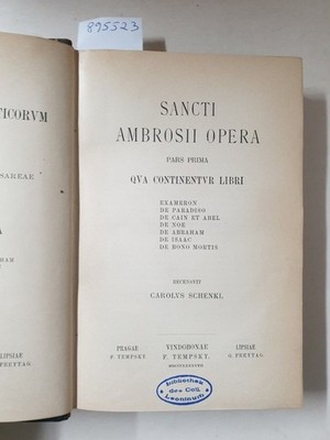 Corpus Scriptorum Ecclesiasticorum Latinorum : Vol. XXXII : Sancti Ambro 1895523